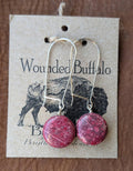 Fossil Coral Drop Earrings