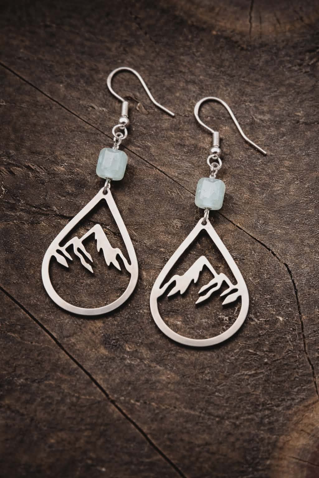 Moonstone Mountain Earrings