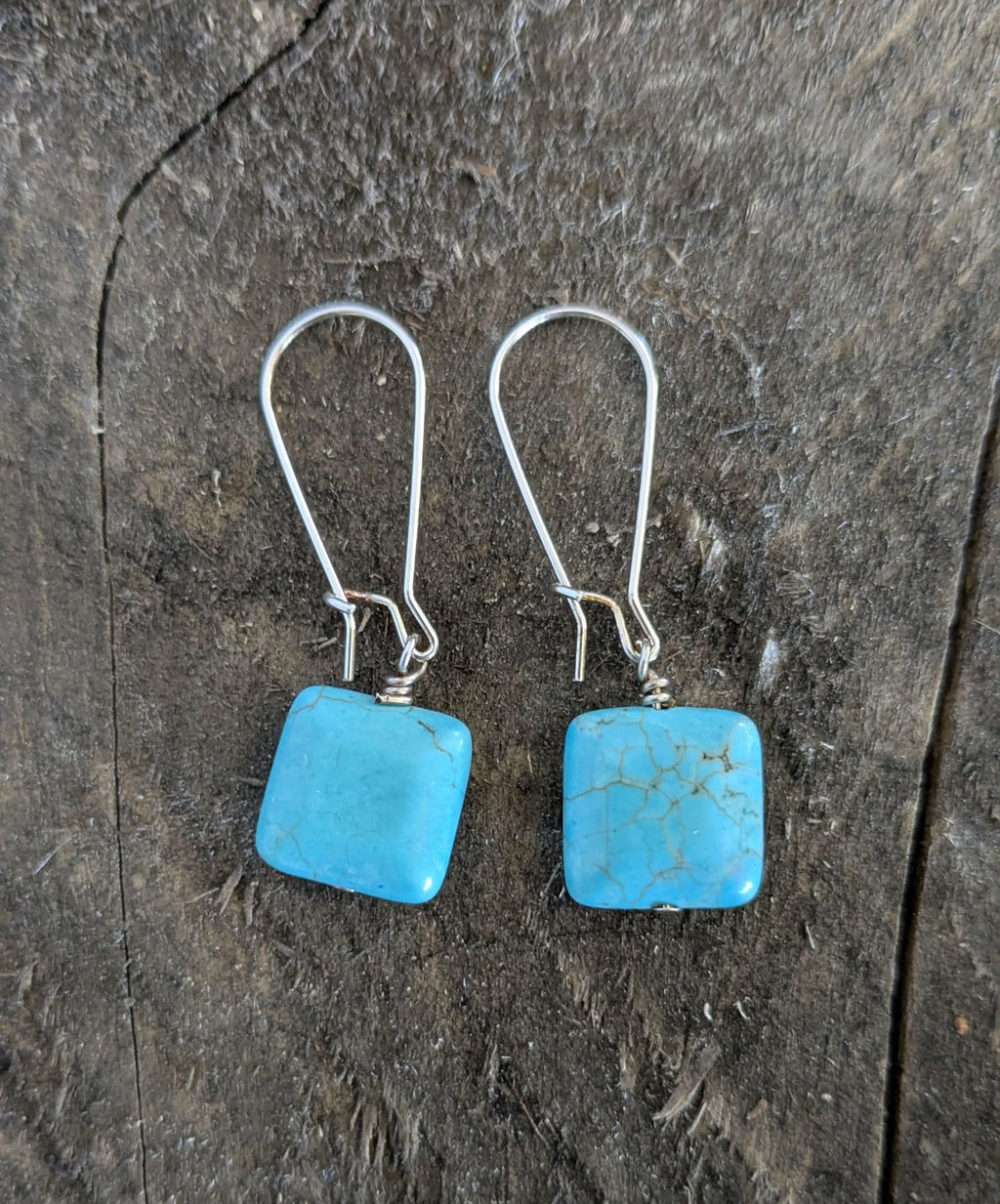 Turquoise Mini Drop Earrings
