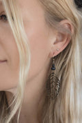 Bronze Leaf and Lava Rock