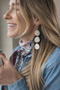 Triple Drop Antler Earrings