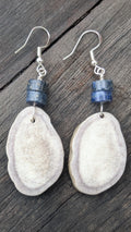 Blue Lapis Antler Earrings